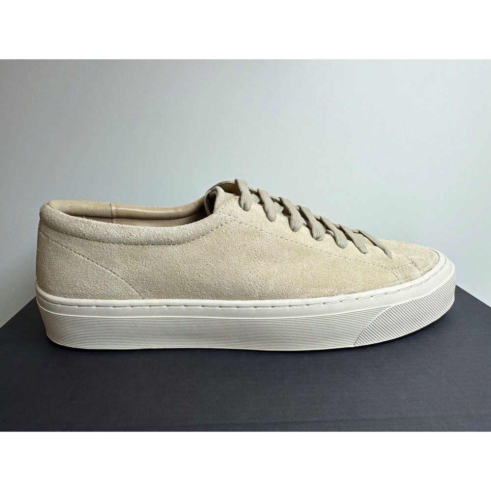 Joseph Abboud Men's Beige Suede Lace-Up Sneakers US 11 D (M33056B)